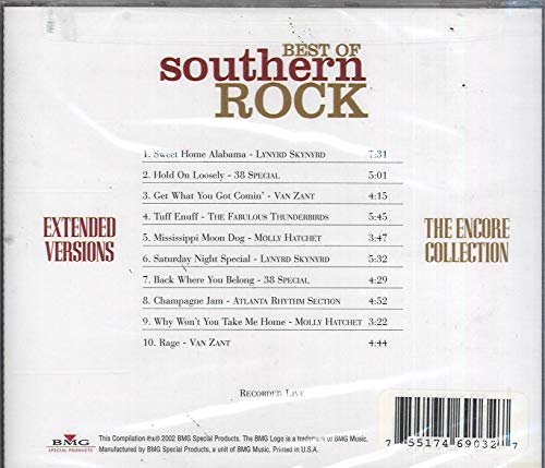 Best of Southern Rock: Extended Versions [Audio CD] Various Artists