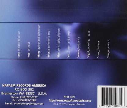 Burning: A Wish [Audio CD] Lacrimas Profundere