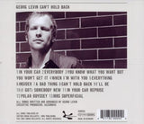 Can't Hold Back [Audio CD] Georg Levin