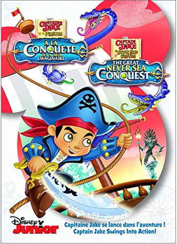 Capitaine Jake et les pirates : À la conquêtte de la mer imaginaire (Bilingual) [DVD]