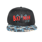 HAT CAP BATMAN HALFTONE BLACK