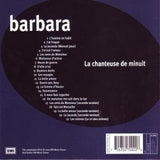 Chanteuse De Minuit [Audio CD] Barbara