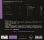 Chants D'amour & D'ivress [Audio CD] AZRIE,ABED