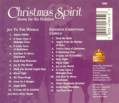 Christmas Spirit: Home for the Holidays [Audio CD] Various