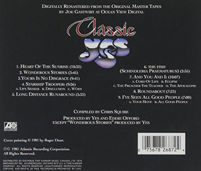 Classic Yes [Audio CD] Yes