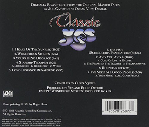 Classic Yes [Audio CD] Yes
