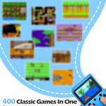 HANDHELD PORTABLE MINI RETRO (400 CLASSIC GAMES BUILT IN)
