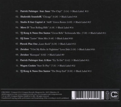 Compost Black Label Series Vol.2 [Audio CD] VARIOUS ARTISTS