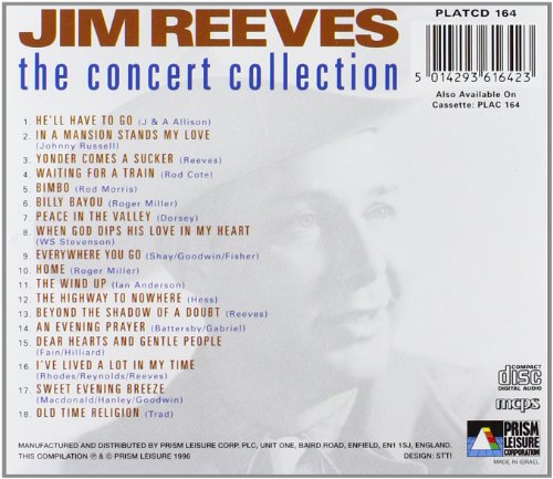 Concert Collection [Audio CD] Reeves, Jim