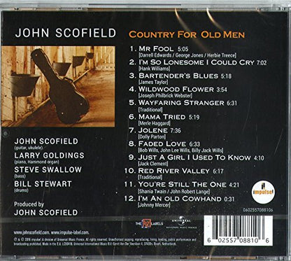 Country For Old Men [Audio CD] Scofield, John and Traditionnel