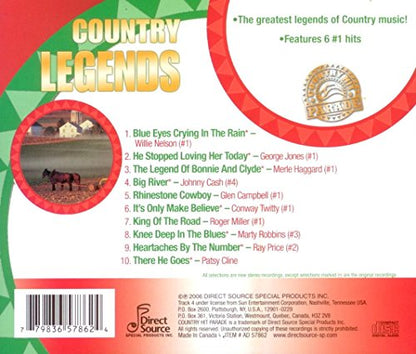 Country Hit Parade: Country Legends [Audio CD] Various Artists