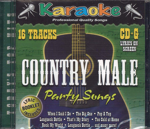 Country Male Party Songs CD+G [Audio CD] Karaoke
