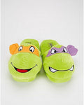 TMNT Teenage Mutant Ninja Turtle Michaelangelo Donatello Slippers