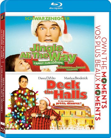 Deck The Halls/À vos marques, Prêts, Décorez! + Jingle All The Way/La Course au Jouet Blu-ray