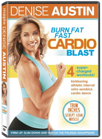 Denise Austin: Burn Fat Fast Cardio Blast [DVD]