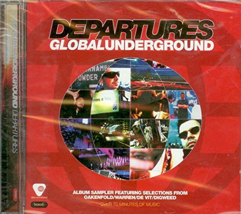 Departures: Global Underground [Audio CD] Taste Experience; Liquid Language; Albion; Hong Kong Trash; Deseert; Dave Randall; Freak & Mac Zimms; EJ Doubell; Forth and VFR
