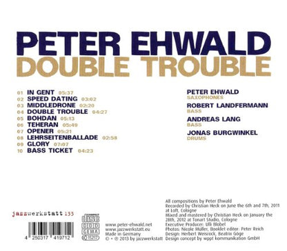 Double Trouble [Audio CD] Ewald; Ewald; Landfermann; Burgwinkel; Lang and Ewald; Landfermann; Burgwinkel