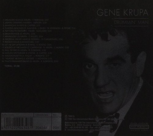 Drummin' Man [Audio CD] KRUPA,GENE