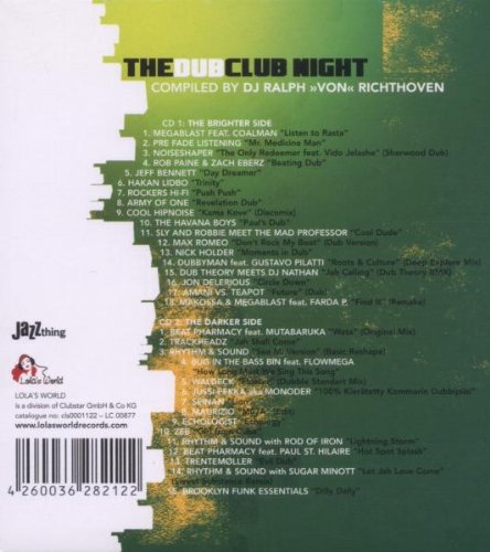 Dub Club Night: Compiled & Mixed By DJ Ralph Von Richthoven [Audio CD] Various Artists