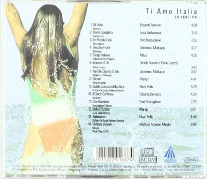 Edoardo Bennato, Luca Barbarossa, Fred Buscaglione, Milva, New Trolls.. [Audio CD]