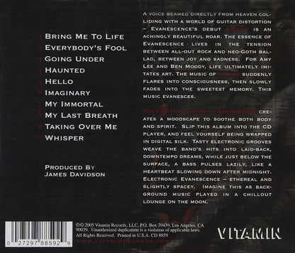 Electro Tribute to Evanescence [Audio CD] Tribute to Evanescence