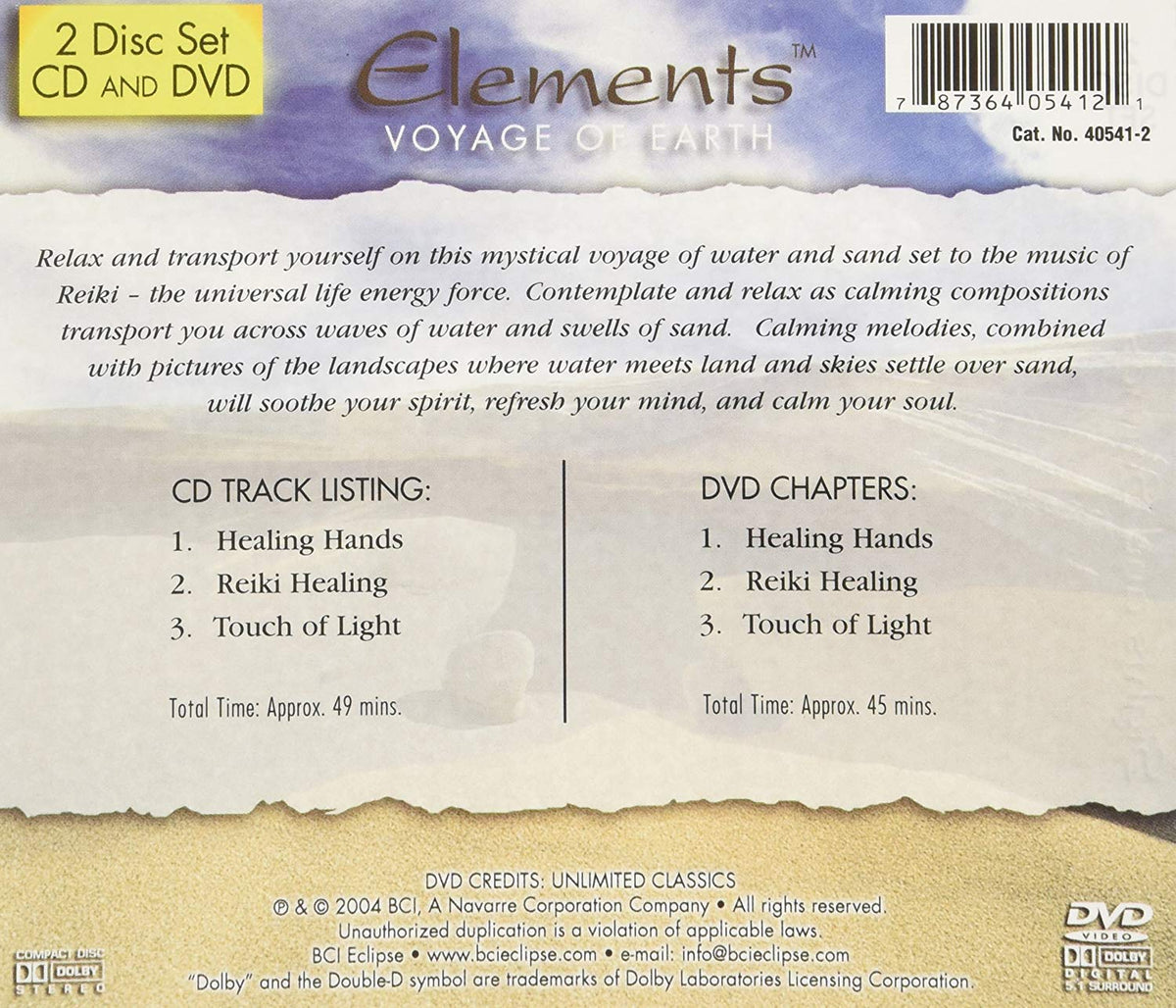 Elements: Voyage of Earth [Audio CD] Various Artists