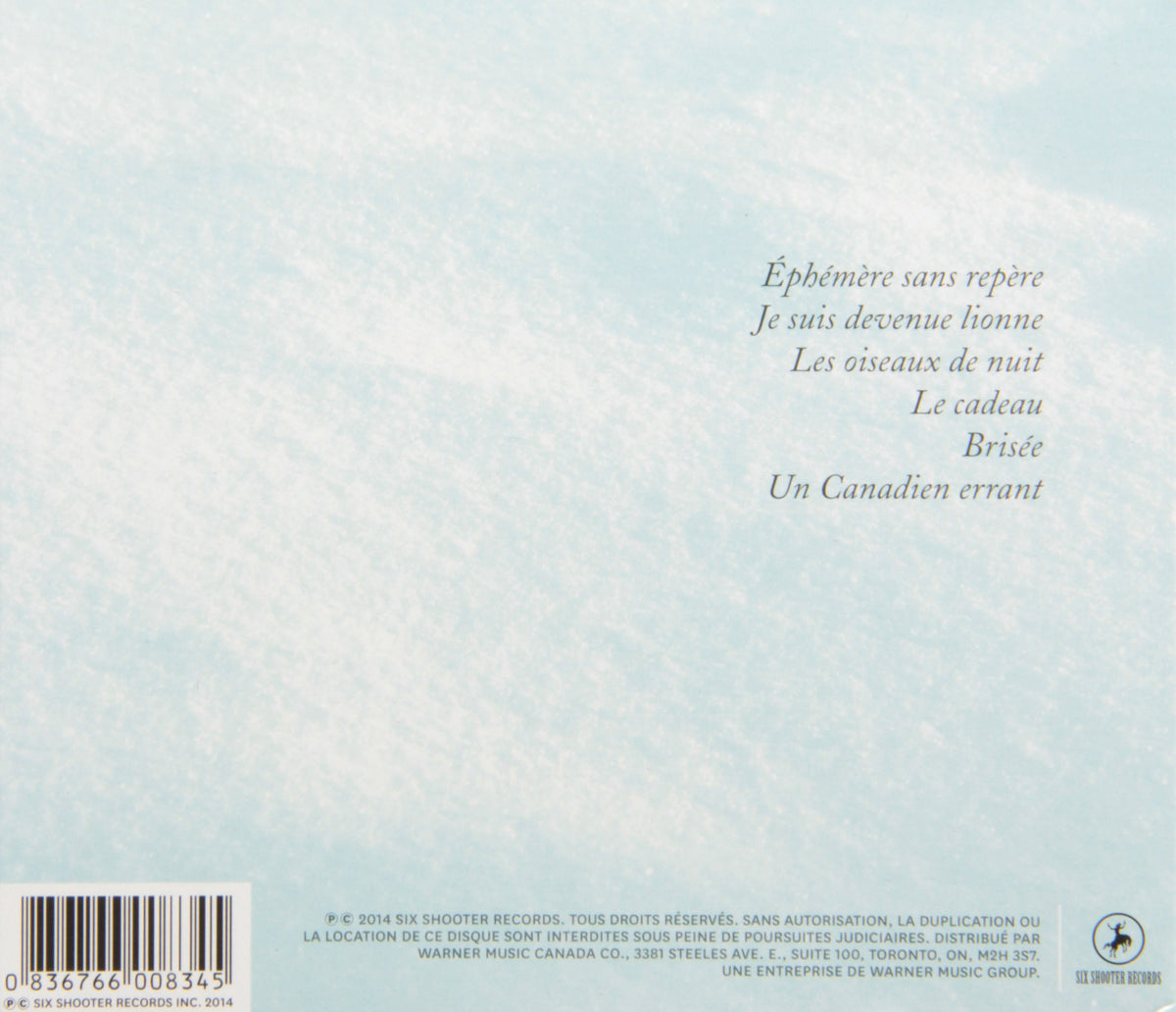 Ephemere Sans Repere [Audio CD] Whitehorse