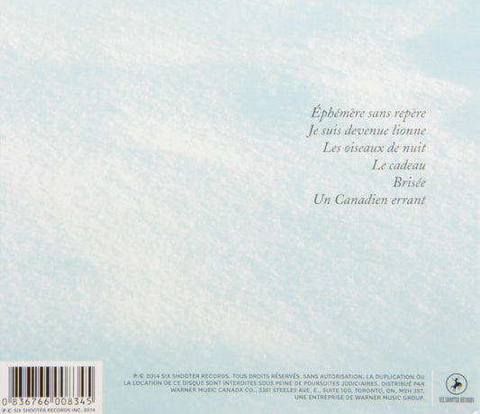 Ephemere Sans Repere [Audio CD] Whitehorse