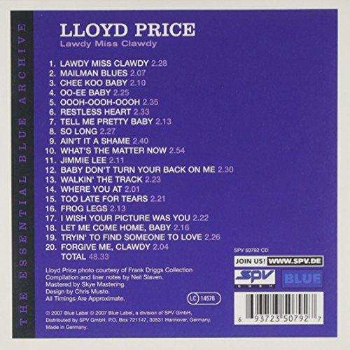 Essential Blue Archive: Lawdy Miss Clawdy [Audio CD] PRICE,LLOYD