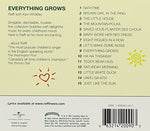 Everything Grows [Audio CD] Raffi
