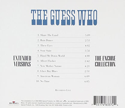 Extended Versions [Audio CD] Guess Who