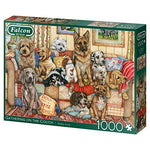 Falcon Deluxe Gathering on The Couch Jigsaw Puzzle (1000 Pieces)