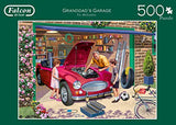 Falcon Deluxe Grandad's Garage Jigsaw Puzzle (500 Pieces)