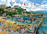 Falcon Deluxe Newquay Harbour Jigsaw Puzzle (1000 Pieces)