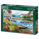 Falcon Deluxe The Boating Lake Jigsaw Puzzle (1000 Pieces)