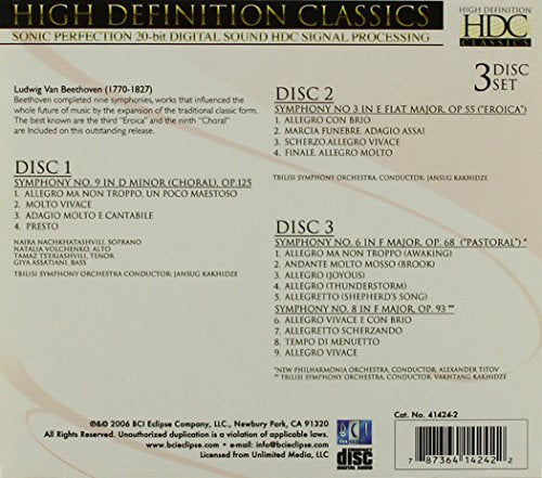 Famous Syms [Audio CD] Beethoven, Ludwig Van