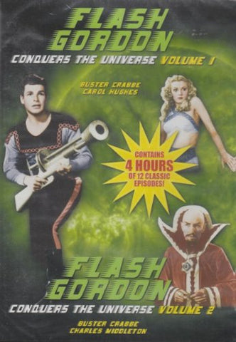 Flash Gordon Conquers The Universe Volumes 1 & 2 [DVD]