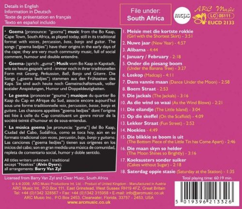 Goema Music From Cape Town [Audio CD] Various