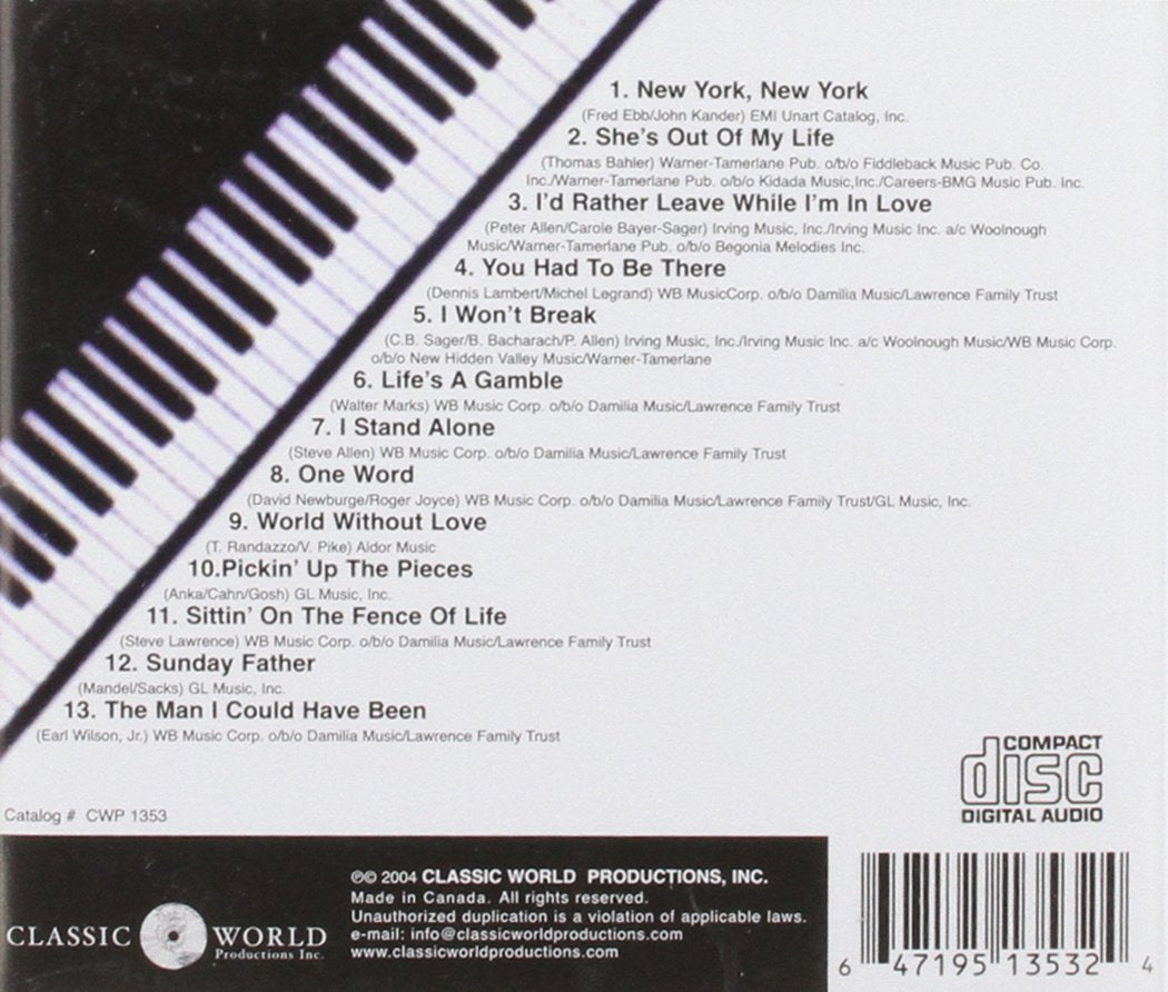 Greatest 20th Century Songs [Audio CD] Lawrence, Steve