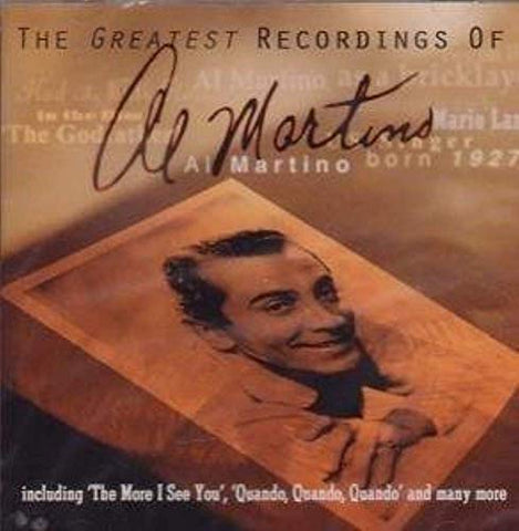 Greatest Recordings Al Martino Audio Music CD Gospel NEW [Audio CD]