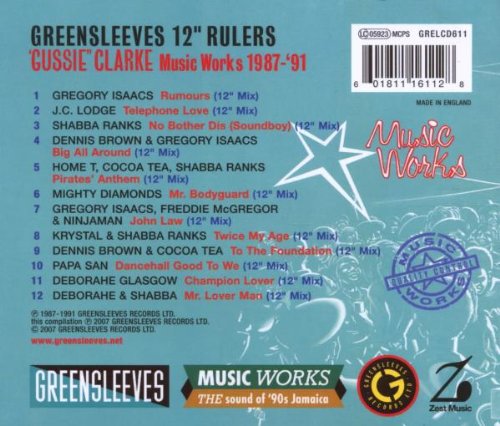 Gussie Clarke 12" Rulers [Audio CD] 12' Rulers: Gussie Clarke