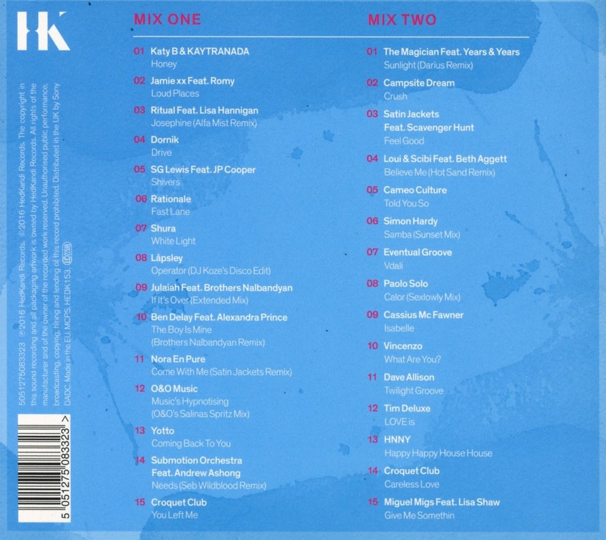 Hed Kandi Served Chilled 2CD [Audio CD] Various Artists