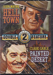 Hell Town & Painted Desert Double Feature DVD John Wayne Clark Gable [DVD]