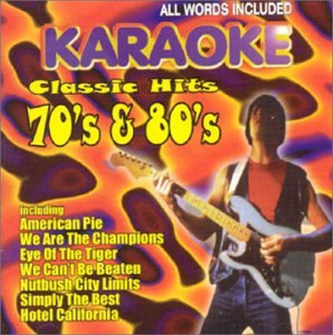 Hits of the 70's & 80's [Audio CD] Karaoke