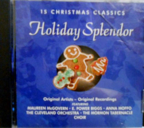 Holiday Splendor: 15 Christmas Classics [Audio CD] 15 Christmas Classics