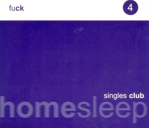 Homesleep Singles Club 4 [Audio CD] Fuck