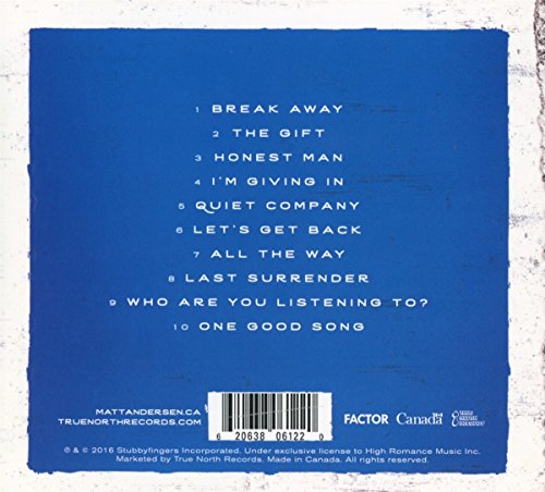 HONEST MAN [Audio CD] MATT ANDERSEN