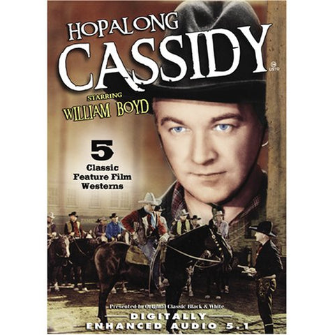 Hopalong Cassidy: 5 Classic Feature Film Westerns (In Old Colorado; Leather Burners; Stagecoach War, etc) [DVD]