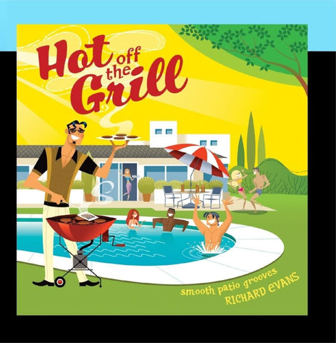 Hot Off The Grill [Audio CD] Evans, Richard