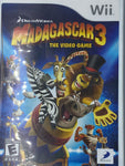 MADAGASCAR 3 - NINTENDO WII USED GAMES